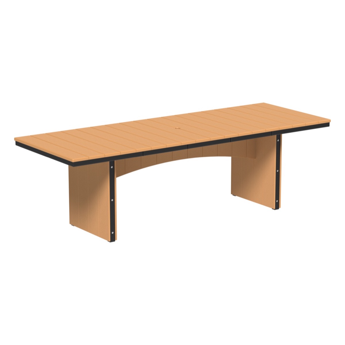 Urban Dining Table (3&#39; x 8&#39; Rectangular) Bar Height by LuxCraft