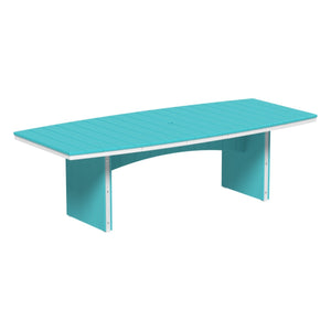 Urban Dining Table (4’ x 8’ Oval) Bar Height by LuxCraft