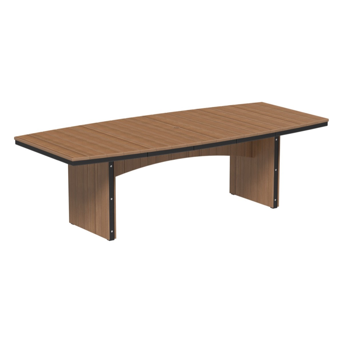 Urban Dining Table (4’ x 10’ Oval) Bar Height by LuxCraft