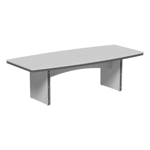 Urban Dining Table (4’ x 8’ Oval) Bar Height by LuxCraft