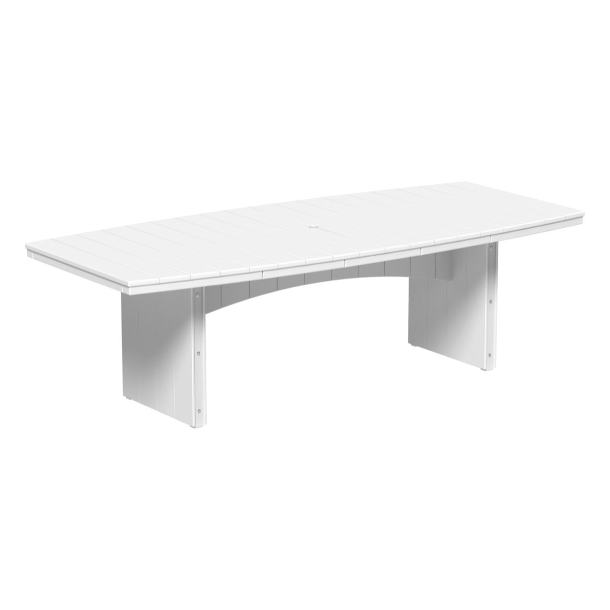 Urban Dining Table (4’ x 10’ Oval) Bar Height by LuxCraft