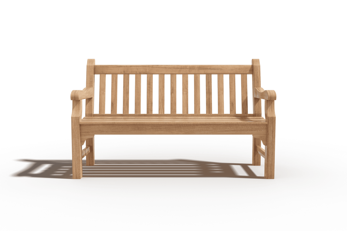 Belrose 2-Person Teak Outdoor Bench Outdoor Chair