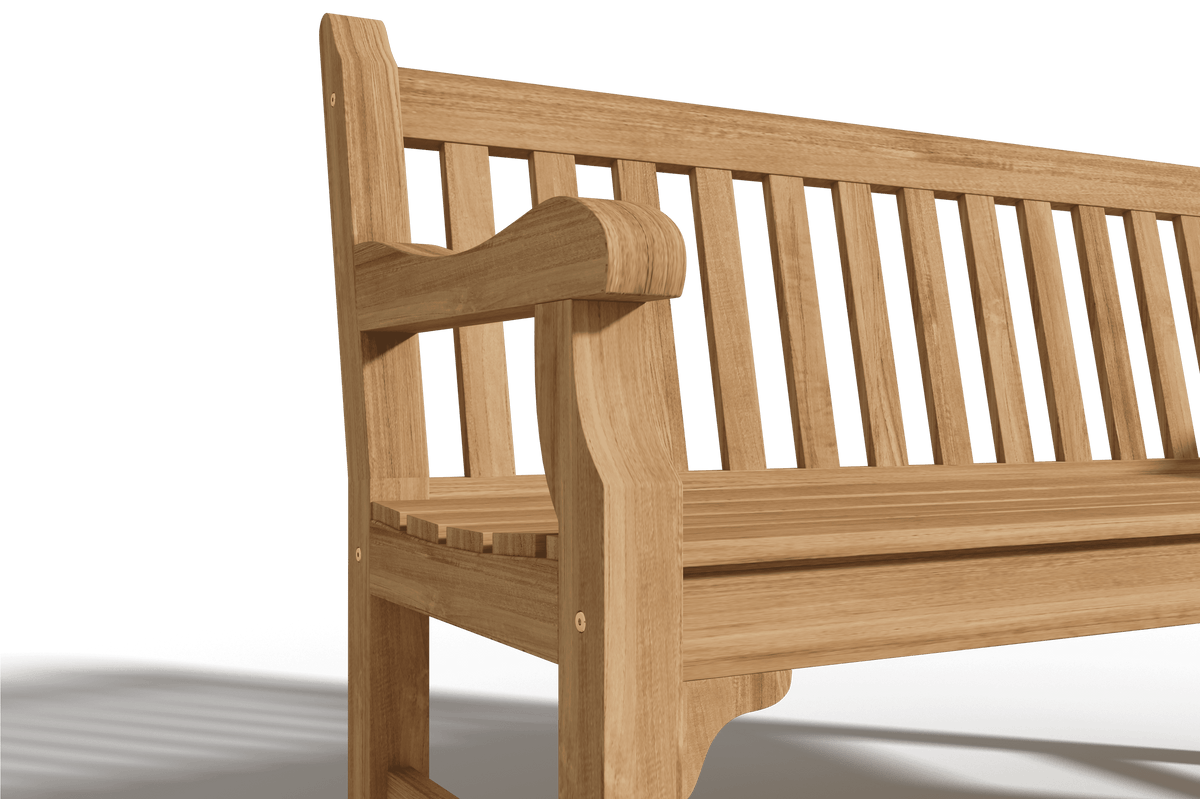 Belrose 2-Person Teak Outdoor Bench Outdoor Chair