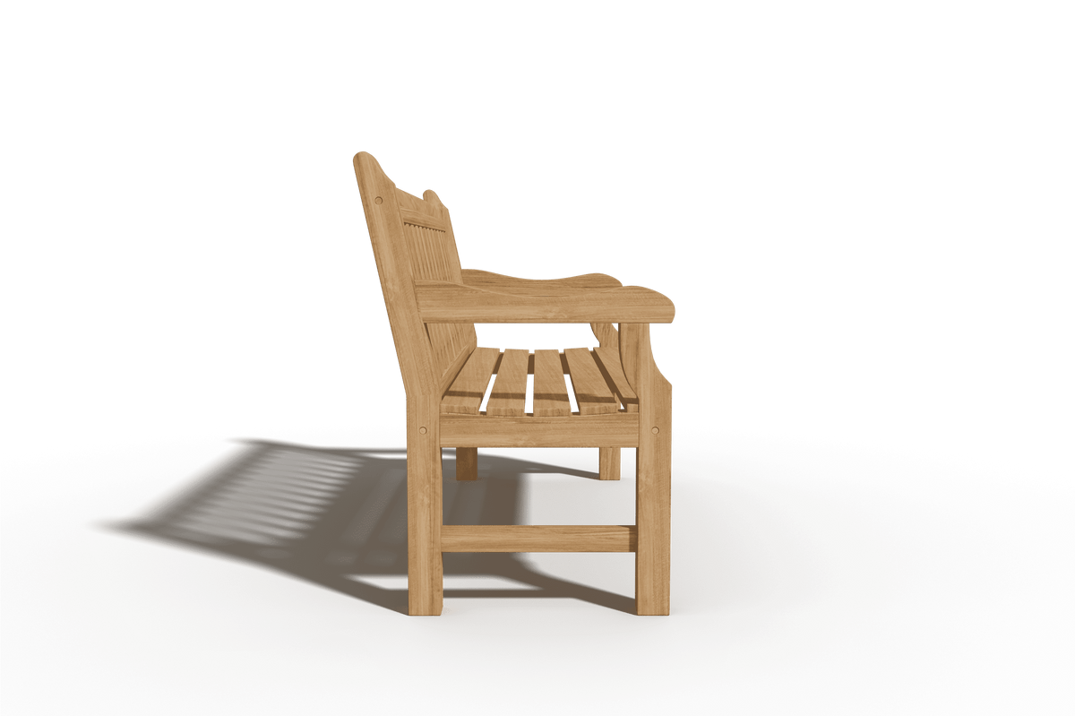 Belrose 2-Person Teak Outdoor Bench Outdoor Chair