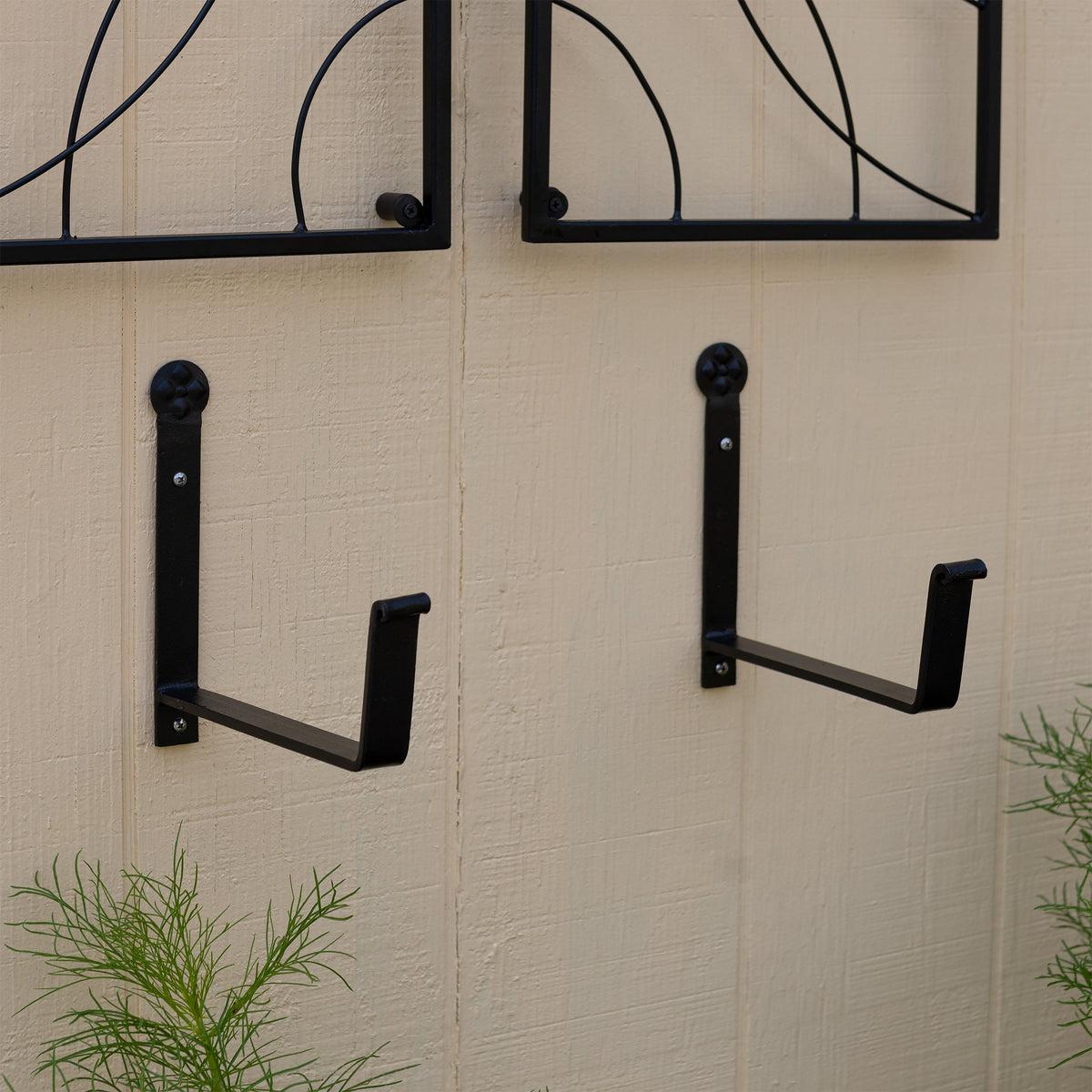 Bloom Box Garden Growing Kit with Wall Brackets Flower Box Brackets