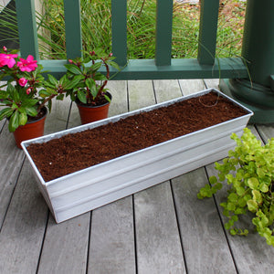Bloom Box Garden Growing Kit with Wall Brackets Flower Box Brackets