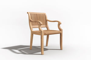 Clement Teak Outdoor Dining Armchair Outdoor Chair