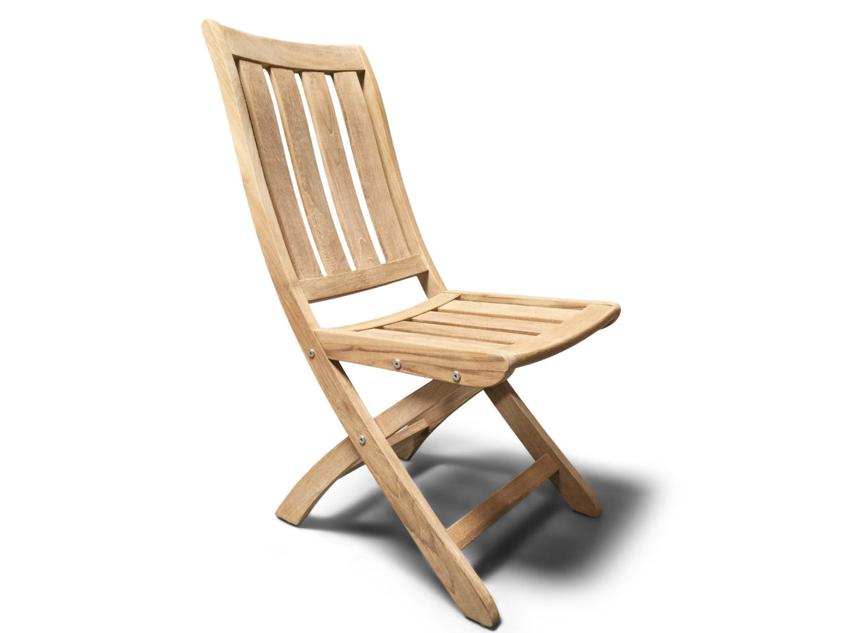 Corbin Teak Outdoor Dining Folding Chair Chairs