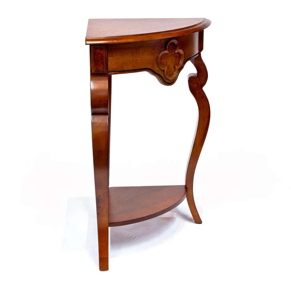 Corner Table - Cherry Finish by All Things Cedar Storage Benches