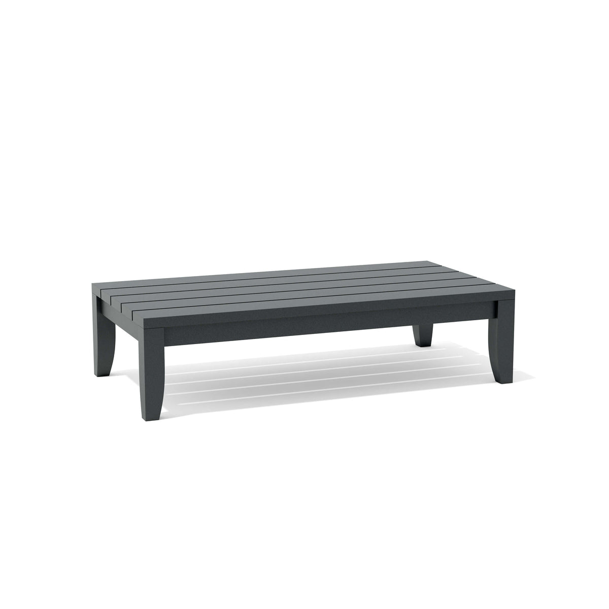 Coronado Aluminum Rectangular Coffee Table Susan