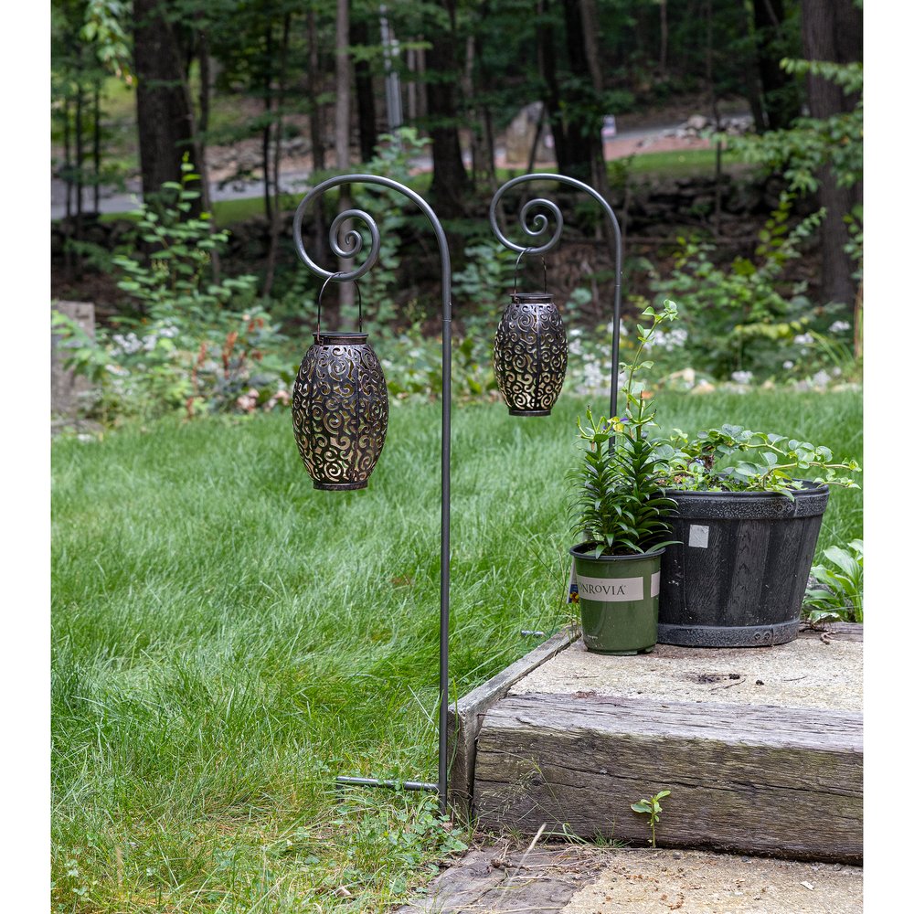 Fiddlehead Poles, pack of 2 by Achla Designs O-Hook Railing Pole