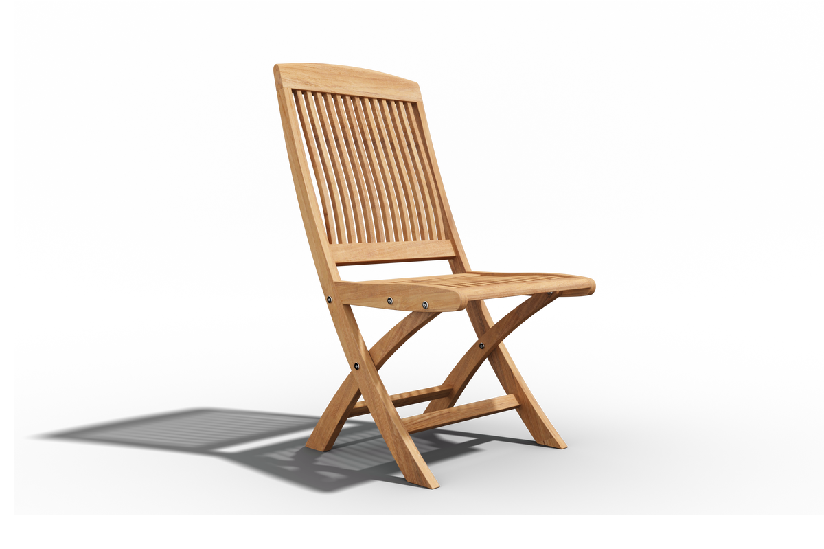 Florence Teak Outdoor Dining Folding Chair Chairs