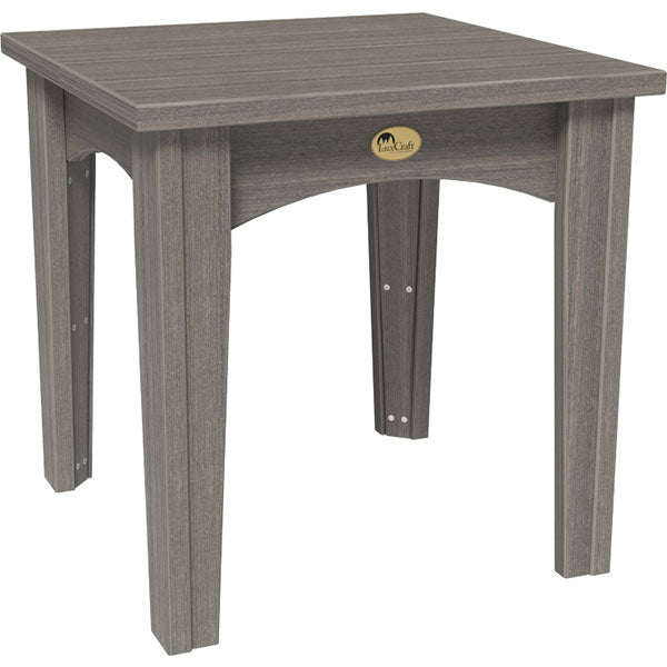 Island End Table End Table Coastal Gray