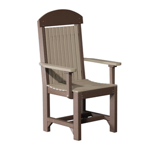 Classic Arm Chair (Dining Height) by LuxCraft