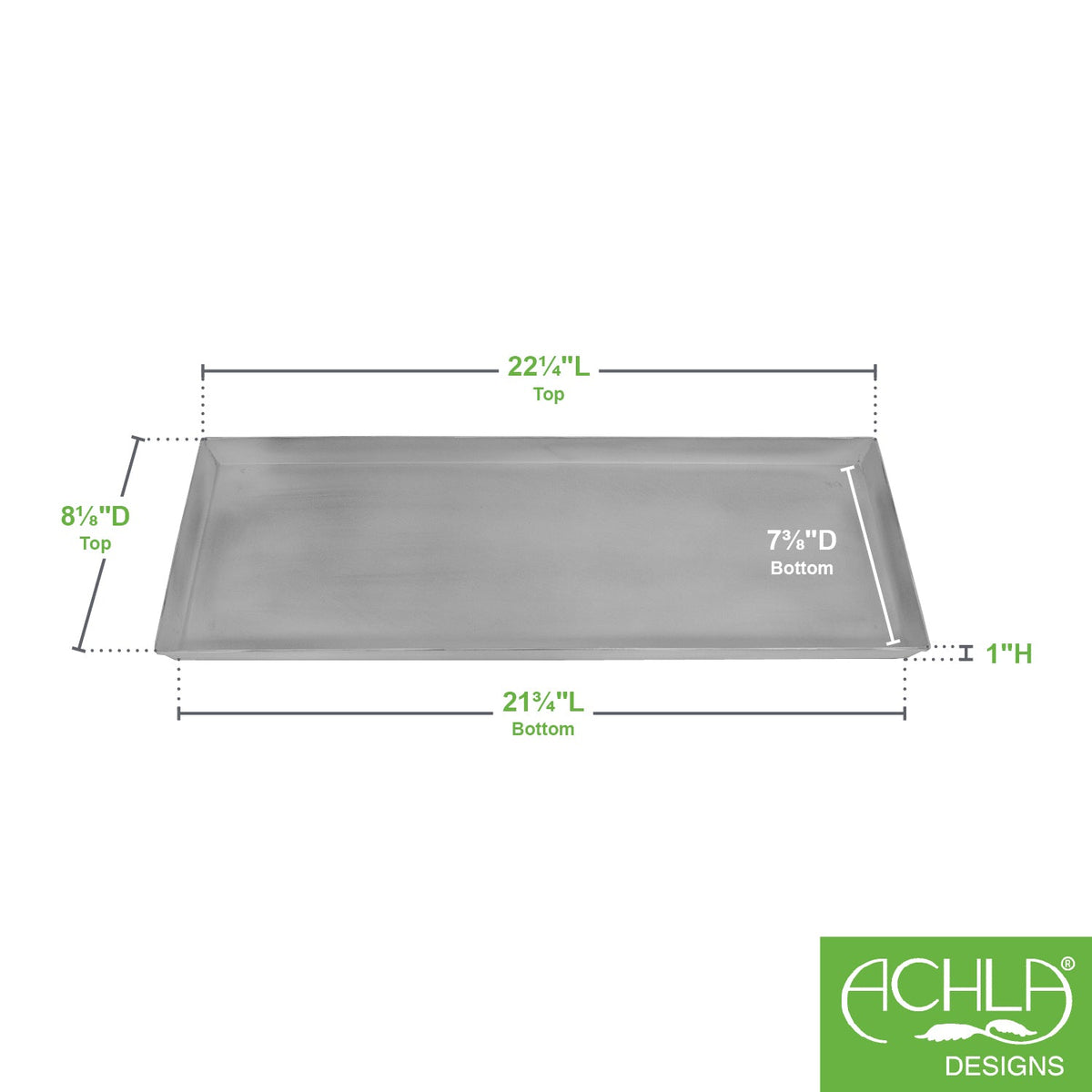 Medium Flower Box Tray, Pack of 2 by Achla Designs Flower Box Brackets