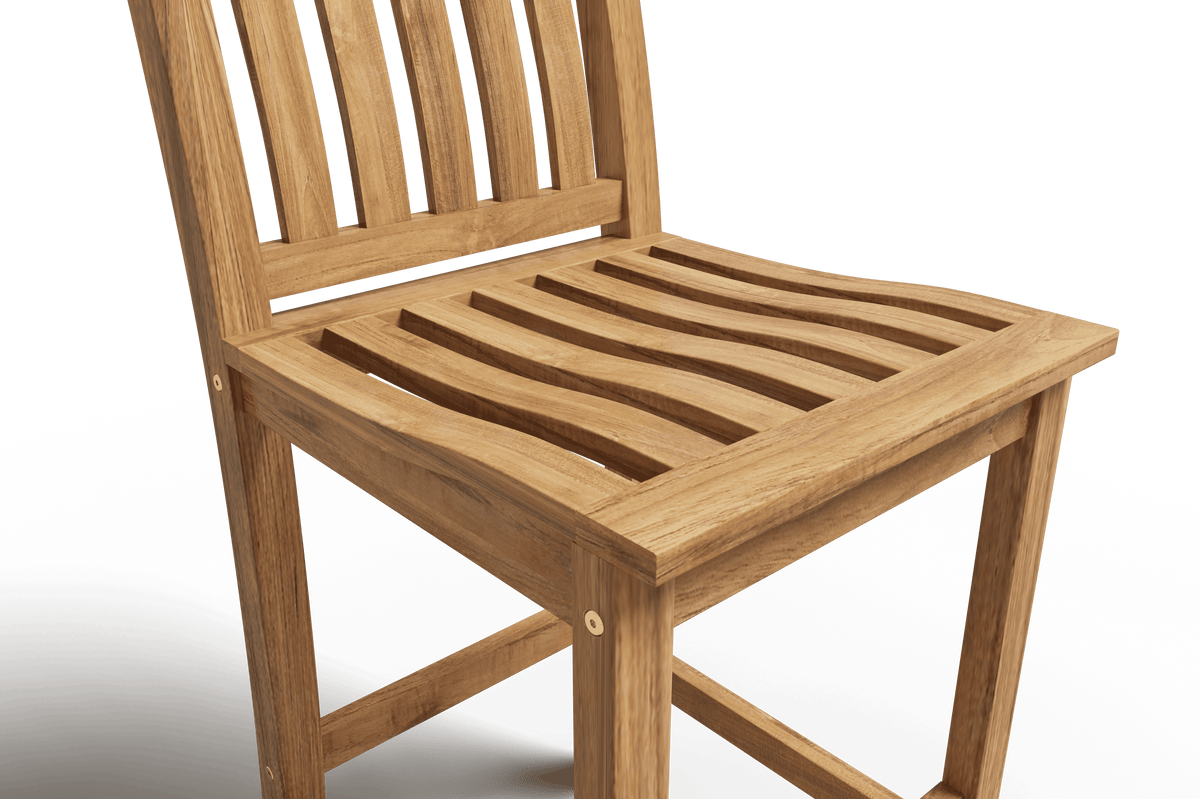 Michele Teak Outdoor Bar Height Dining Chair Chairs