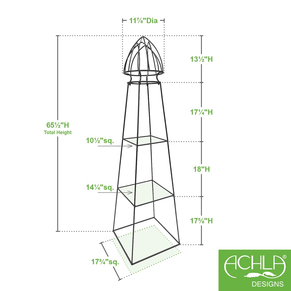 Minar Pylon by Achla Designs Minor Pylon