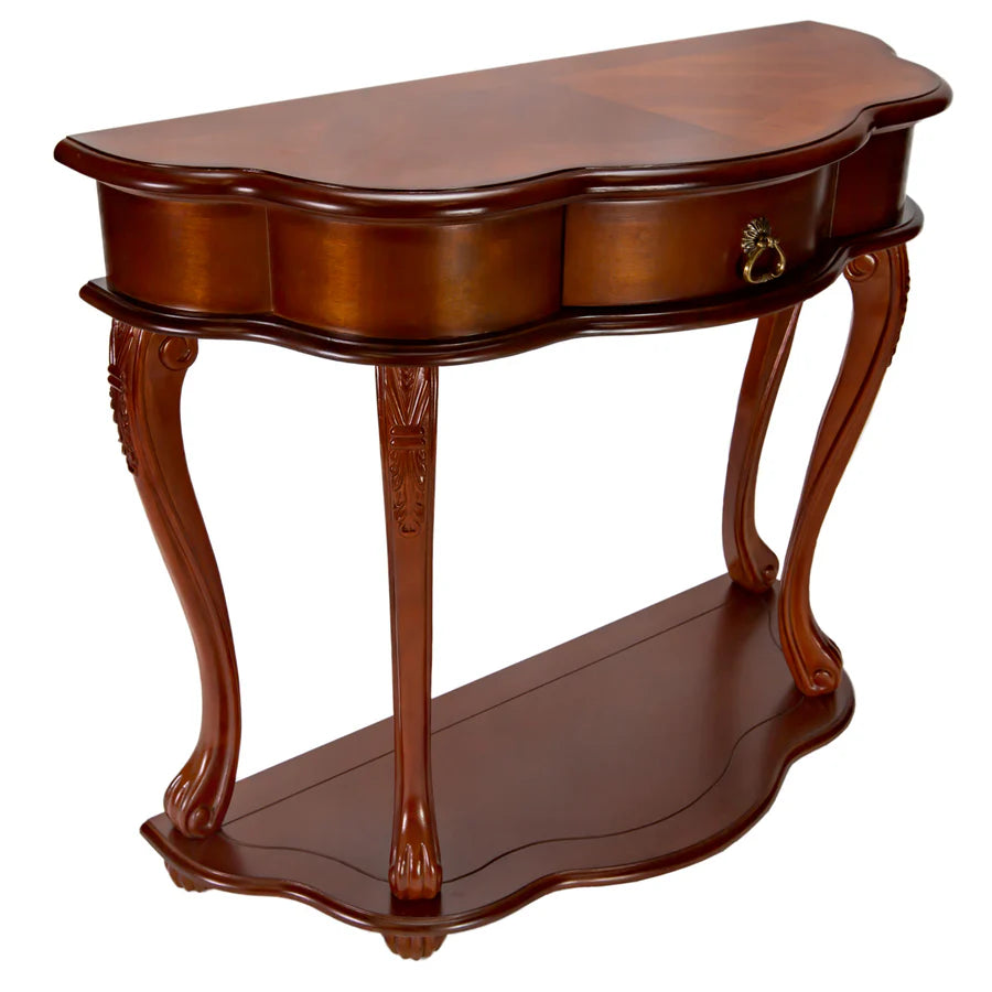 Old World Entry Table by All Things Cedar Storage Benches