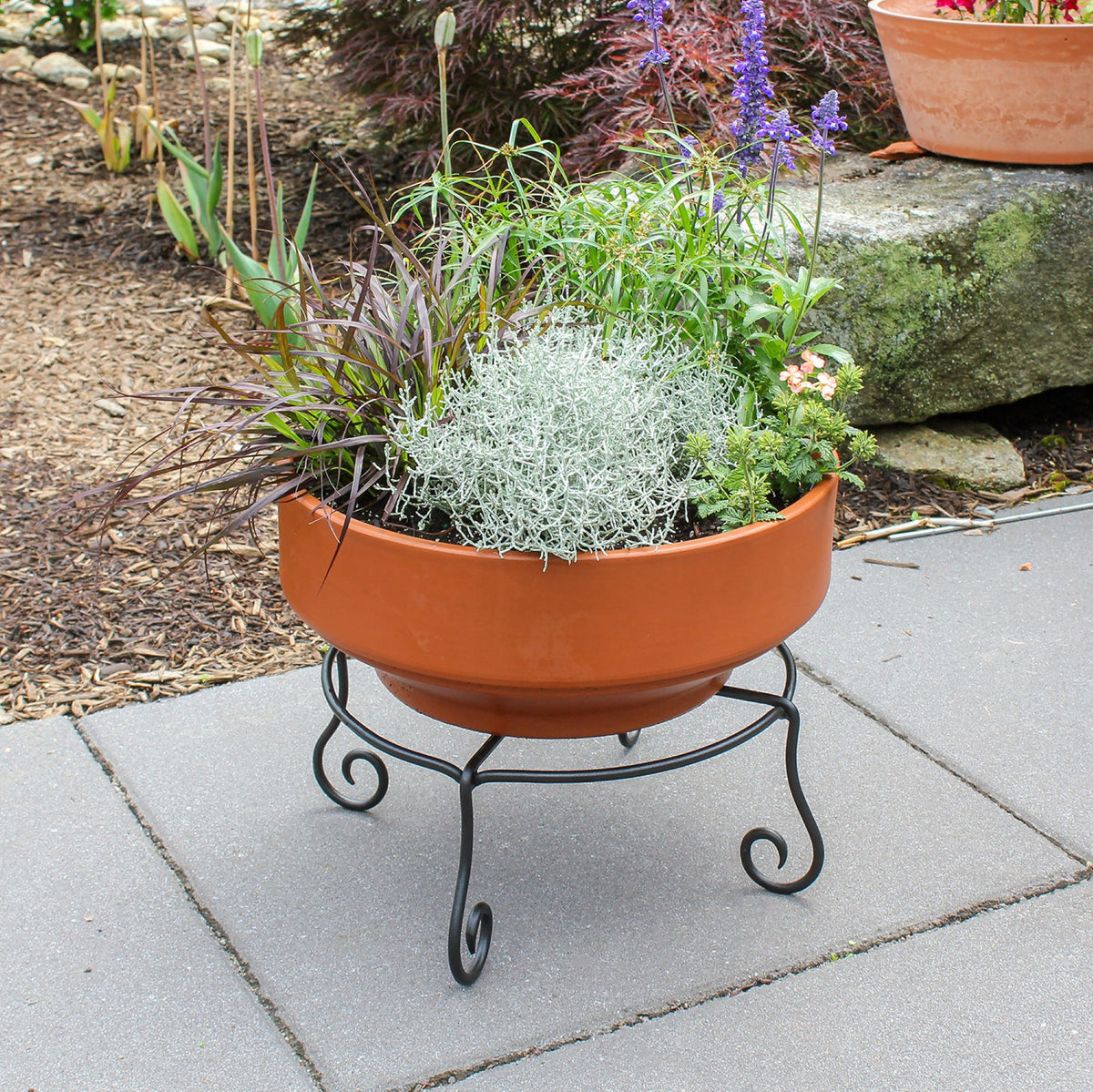 Piazza Plant Stands, Set of Two by Achla Designs Flower Box Brackets