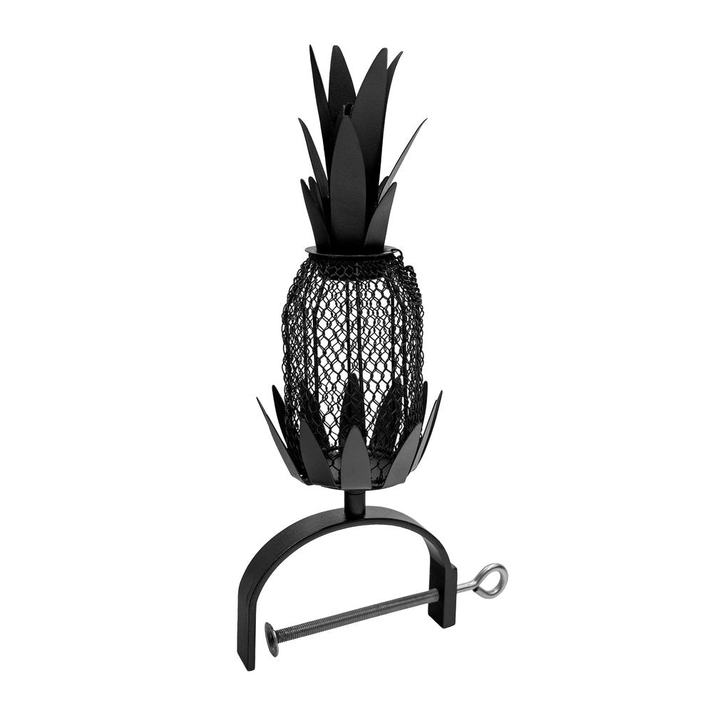 Railing Pineapple Feeder by Achla Designs Birdbath