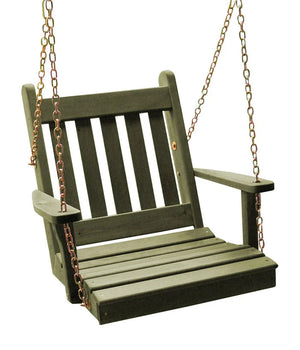 Regallion 2’Traditional Chair Swing Garden Bench