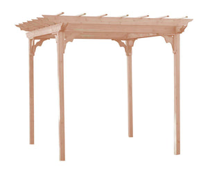 Regallion 6x8 Pergola, 8x8 Pergola and 8x10 Pergola W/Swing Hangars  Garden Bench