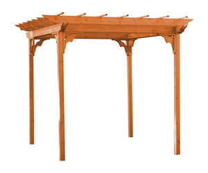 Regallion 6x8 Pergola, 8x8 Pergola and 8x10 Pergola W/Swing Hangars  Garden Bench