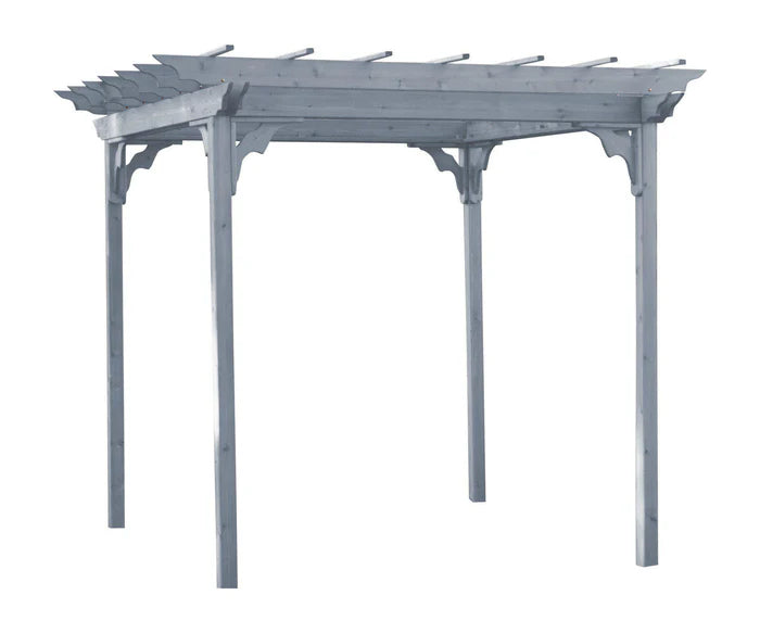 Regallion 6x8 Pergola, 8x8 Pergola and 8x10 Pergola W/Swing Hangars  Garden Bench
