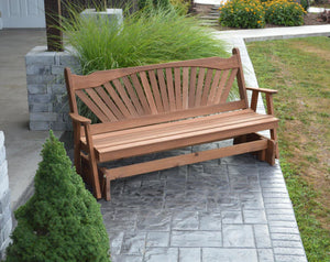 Regallion Fanback Glider  Garden Bench