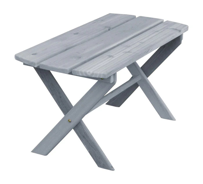 Regallion Folding End Table and Folding Coffee Table Garden Bench