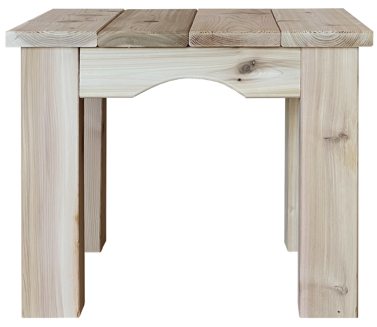 Regallion Square End Table  Garden Bench