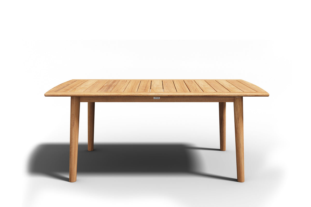 Riva Rectangular Teak Outdoor Dining Table Outdoor Table