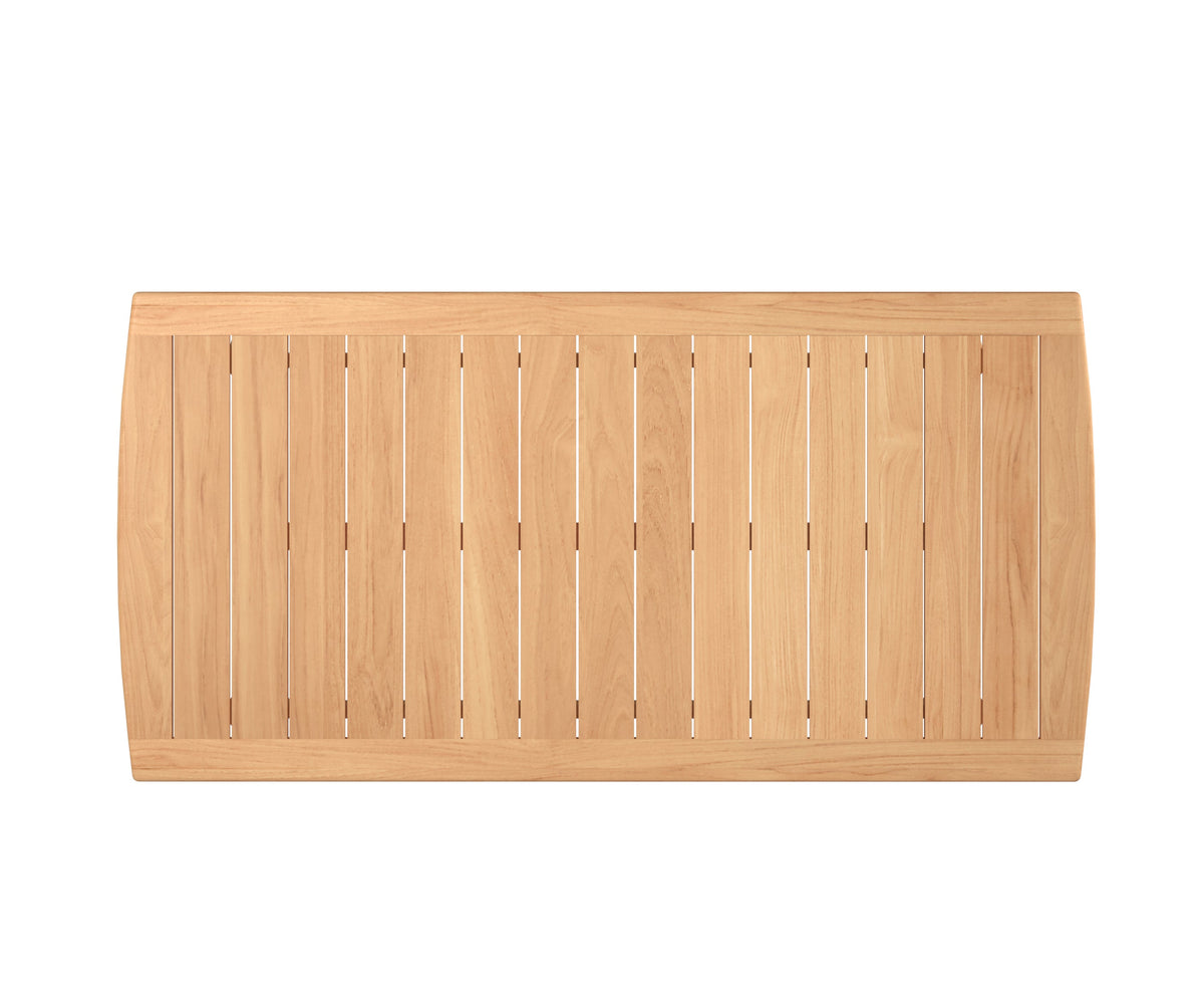 Riva Rectangular Teak Outdoor Dining Table Outdoor Table