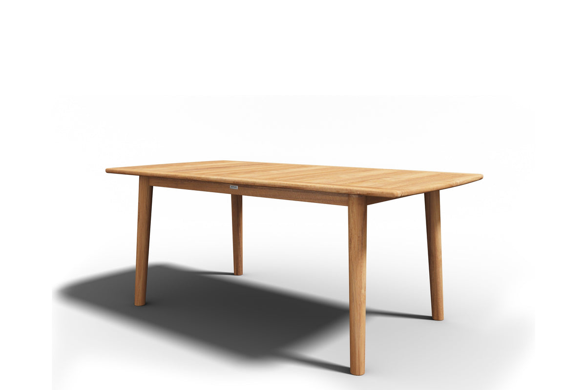 Riva Rectangular Teak Outdoor Dining Table Outdoor Table