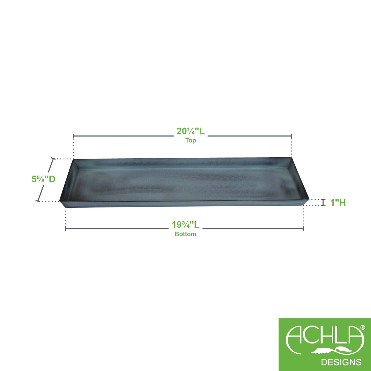 Small Flower Box Tray, Pack of 2 by Achla Designs Flower Box Brackets