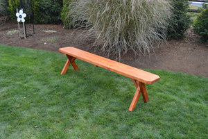Spruce Furniture Cross Leg Bench Only 2ft, 3ft, 4ft, 5ft, 6ft and 8ft Bench
