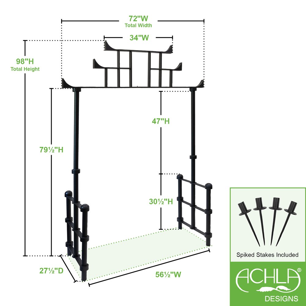 Torii Arbor by Achla Designs Arbor
