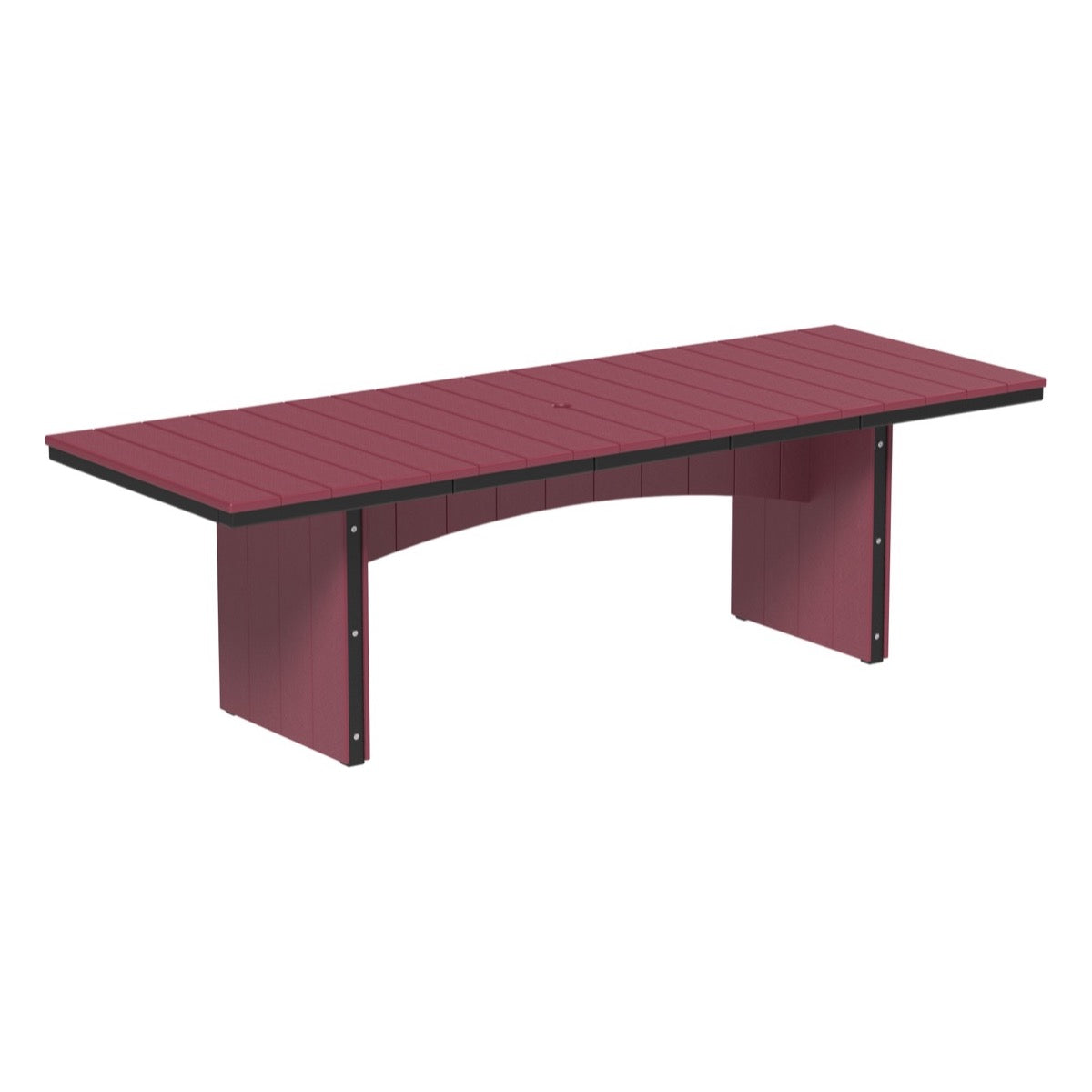 Urban Dining Table (3&#39; x 8&#39; Rectangular) by LuxCraft Armchair