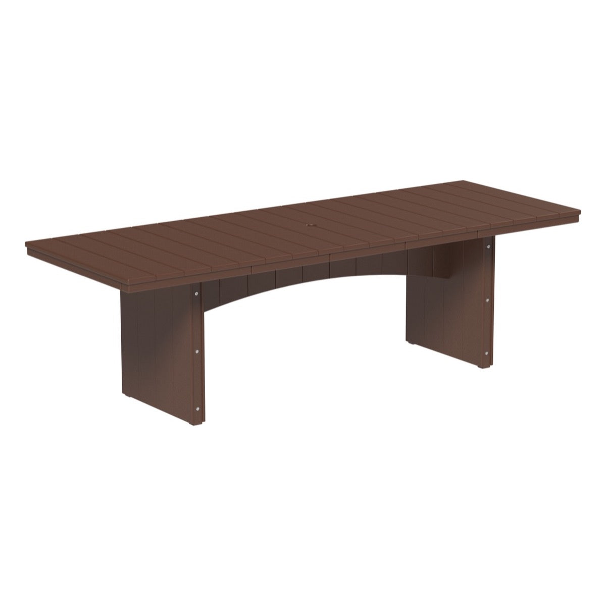 Urban Dining Table (3&#39; x 8&#39; Rectangular) by LuxCraft Armchair