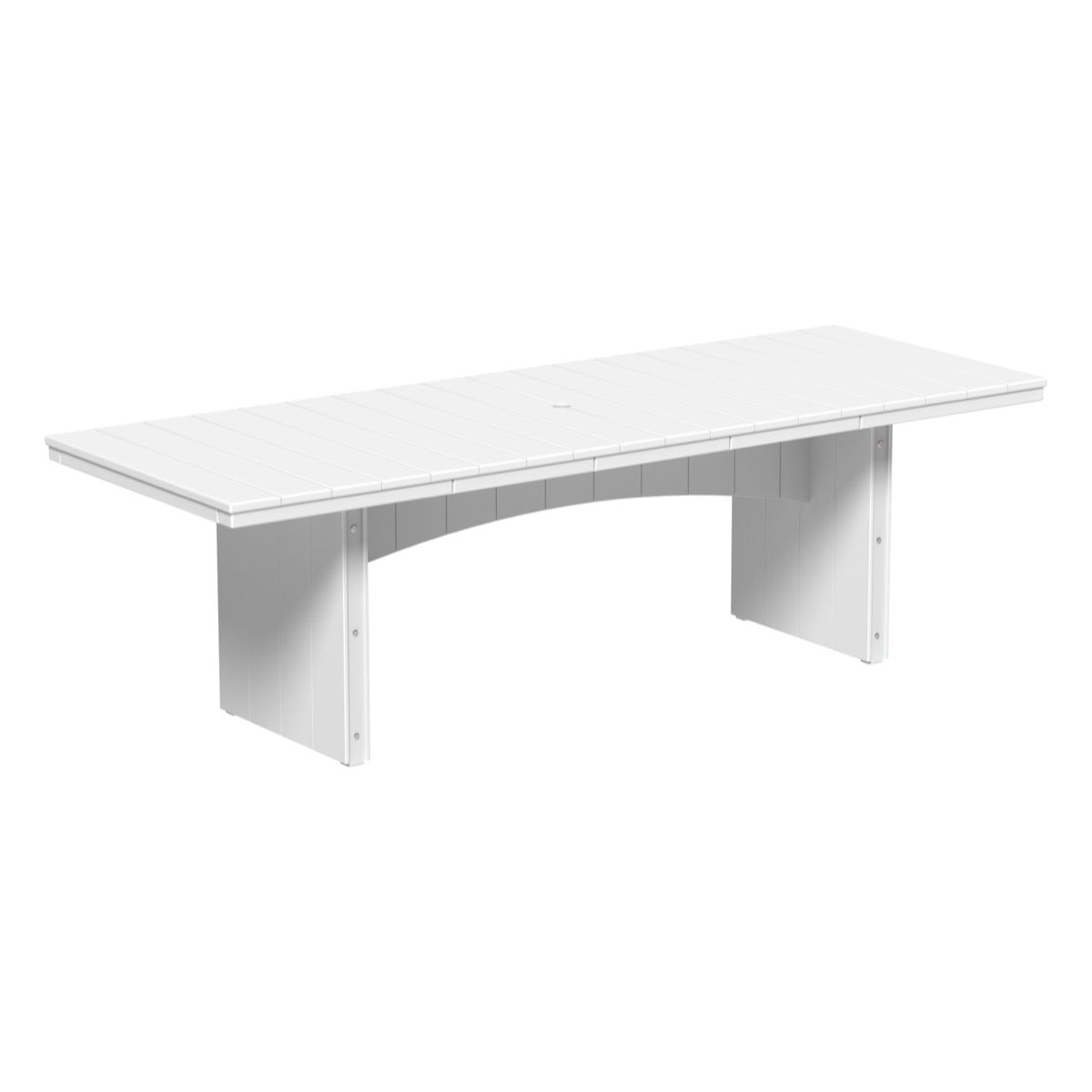 Urban Dining Table (3&#39; x 8&#39; Rectangular) by LuxCraft Armchair