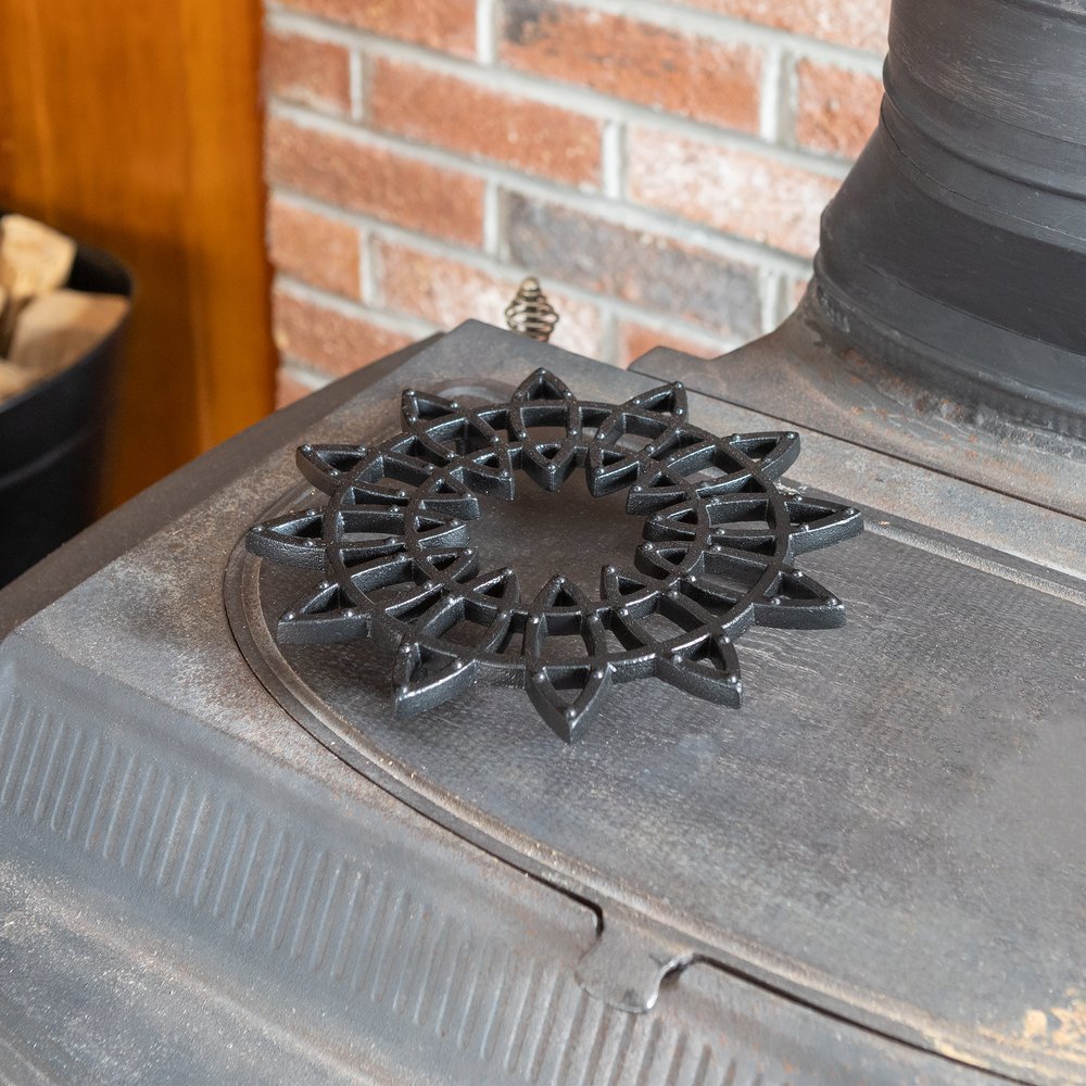 Wrought Iron Trivets – Decorative and Functional Plant &amp; Kitchen Accessories O-Hook Railing Pole