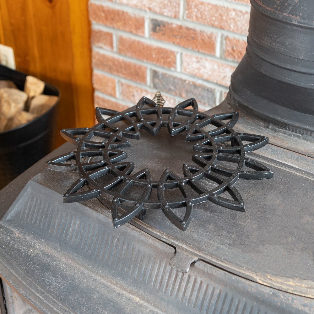 Wrought Iron Trivets – Decorative and Functional Plant &amp; Kitchen Accessories O-Hook Railing Pole