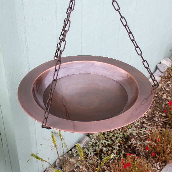 18&quot; Classic Copper Birdbath Birdbath