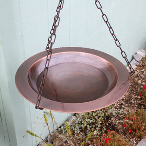 18" Classic Copper Birdbath Birdbath