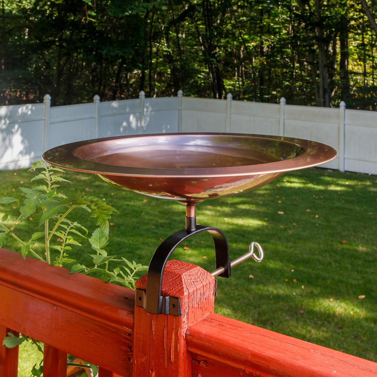 18&quot; Classic Copper Birdbath Birdbath