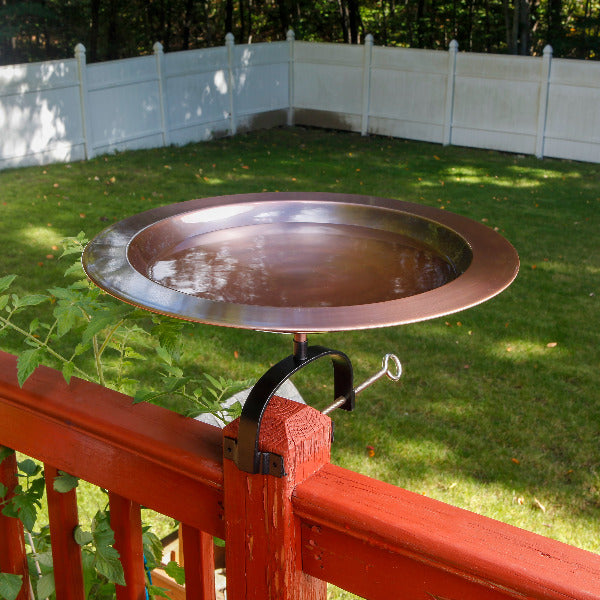 18&quot; Classic Copper Birdbath Birdbath