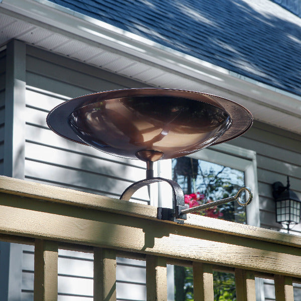 18&quot; Classic Copper Birdbath Birdbath