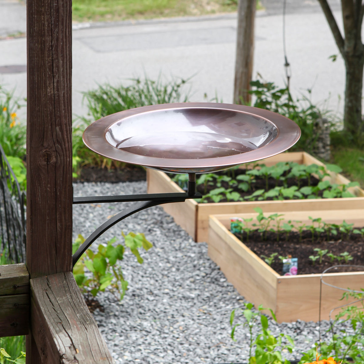 18&quot; Classic Copper Birdbath Birdbath