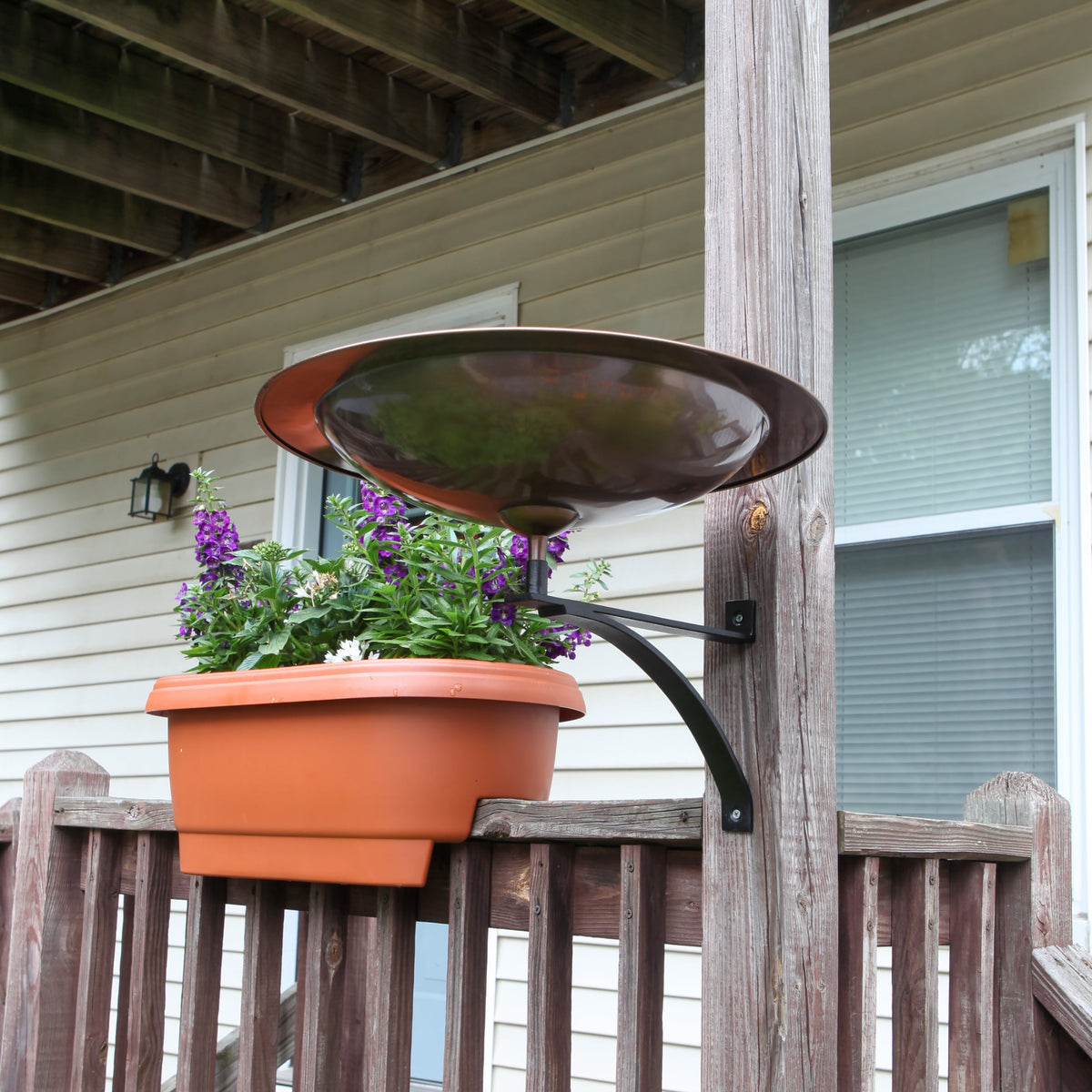 18&quot; Classic Copper Birdbath Birdbath