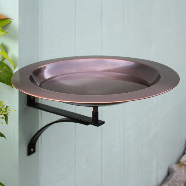 18&quot; Classic Copper Birdbath Birdbath